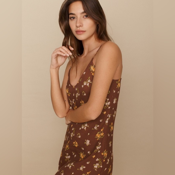 Reformation Ventura Floral-Print Slip Dress Size XS - Picture 15 of 16
